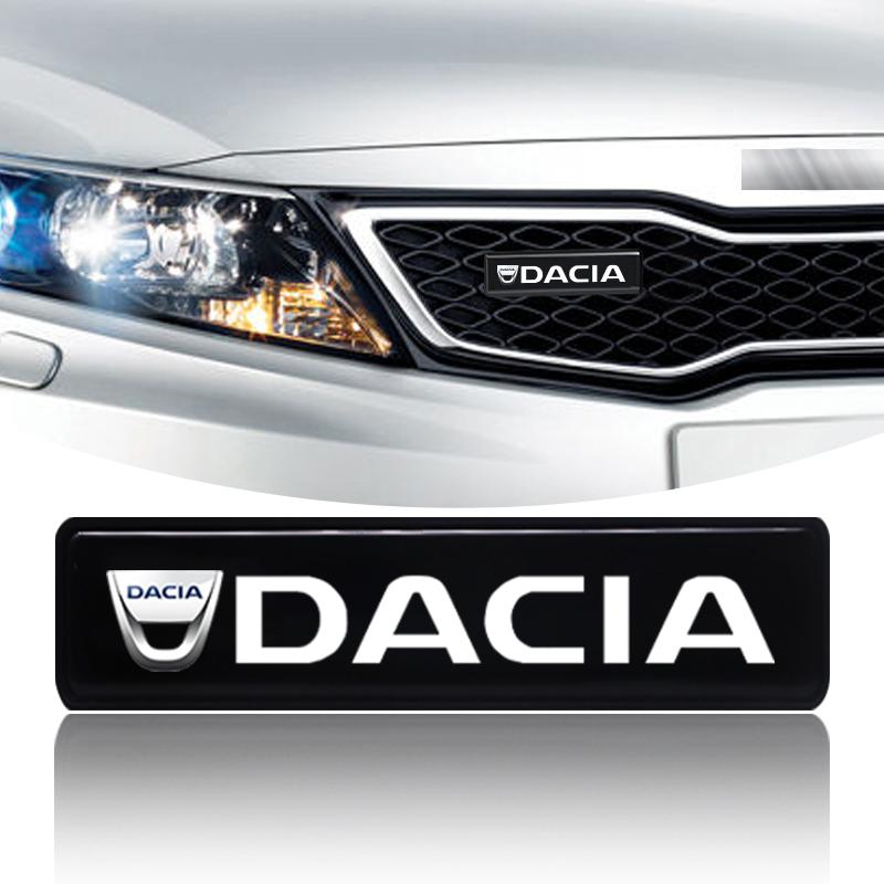 Přední kryt mřížka světlo znak dekorace LED osvětlení pro Dacia Duster Logan MCV Sandero Stepway Dokker Lodgy Autopříslušenství
