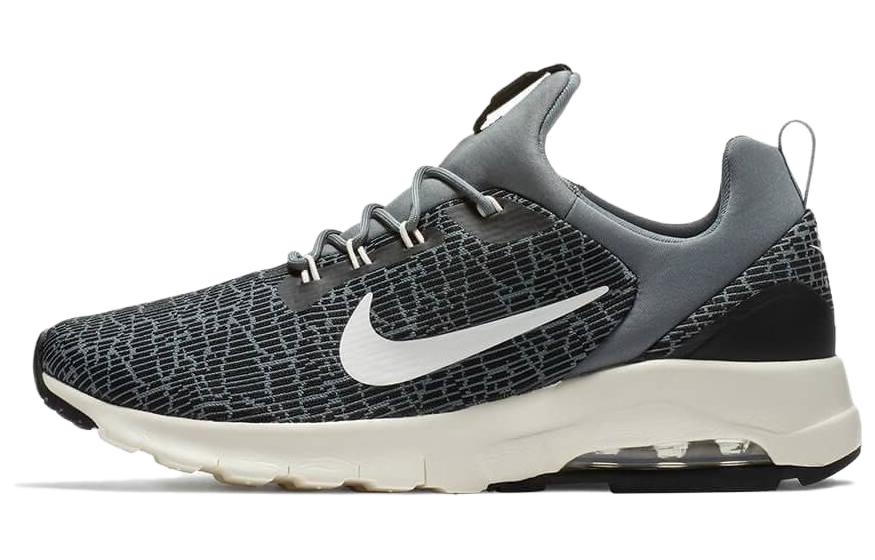

Nike Air Max Motion Racer Low top Casual Shoes Women s Gray White 916786-001 36