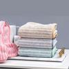 1Pc 34x75cm Coral Velvet Striped Thickened Soft Absorbent Home Bathroom Adult Hand Towel