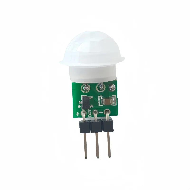1pcs Mini IR Pyroelectric Infrared PIR Motion Human Sensor Automatic Detector Module AM312 Sensor DC 2.7 to 12V