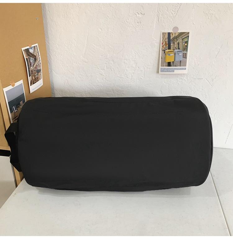 Fitness bag Large capacity Multifunctional independent shoe compartment Short trip Luggage bag Casual letter messenger travel bag