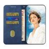 (Blue) Case for Samsung Galaxy A36 5g Card Slots Holder Folio Flip Pu Leather Magnetic Wallet Kickstand