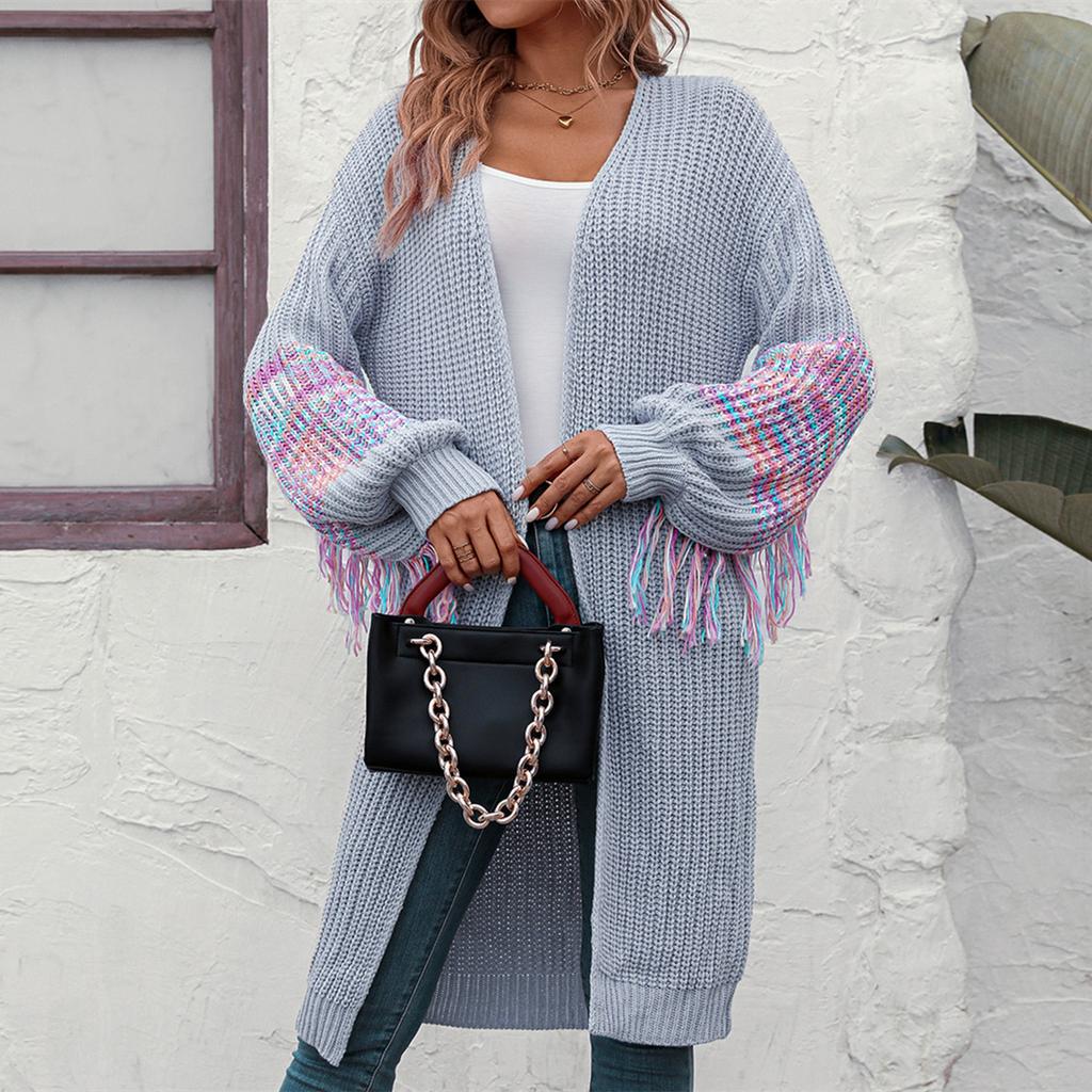 GMXIA Women's Fashion Casual Autumn Winter Long Sleeve Cardigans