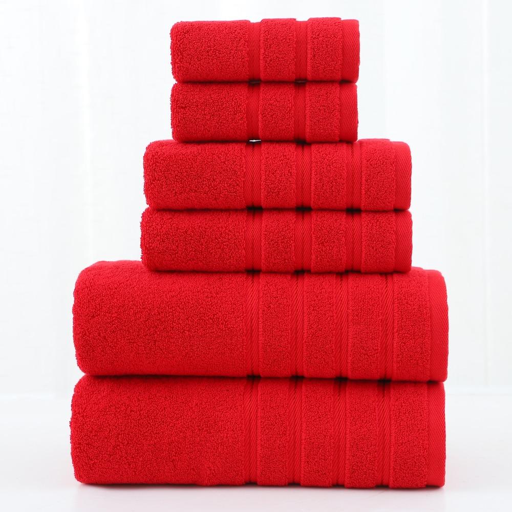 Spot large thickened cotton souvenir towel hotel men's sports face towel plain color broken gear water absorption