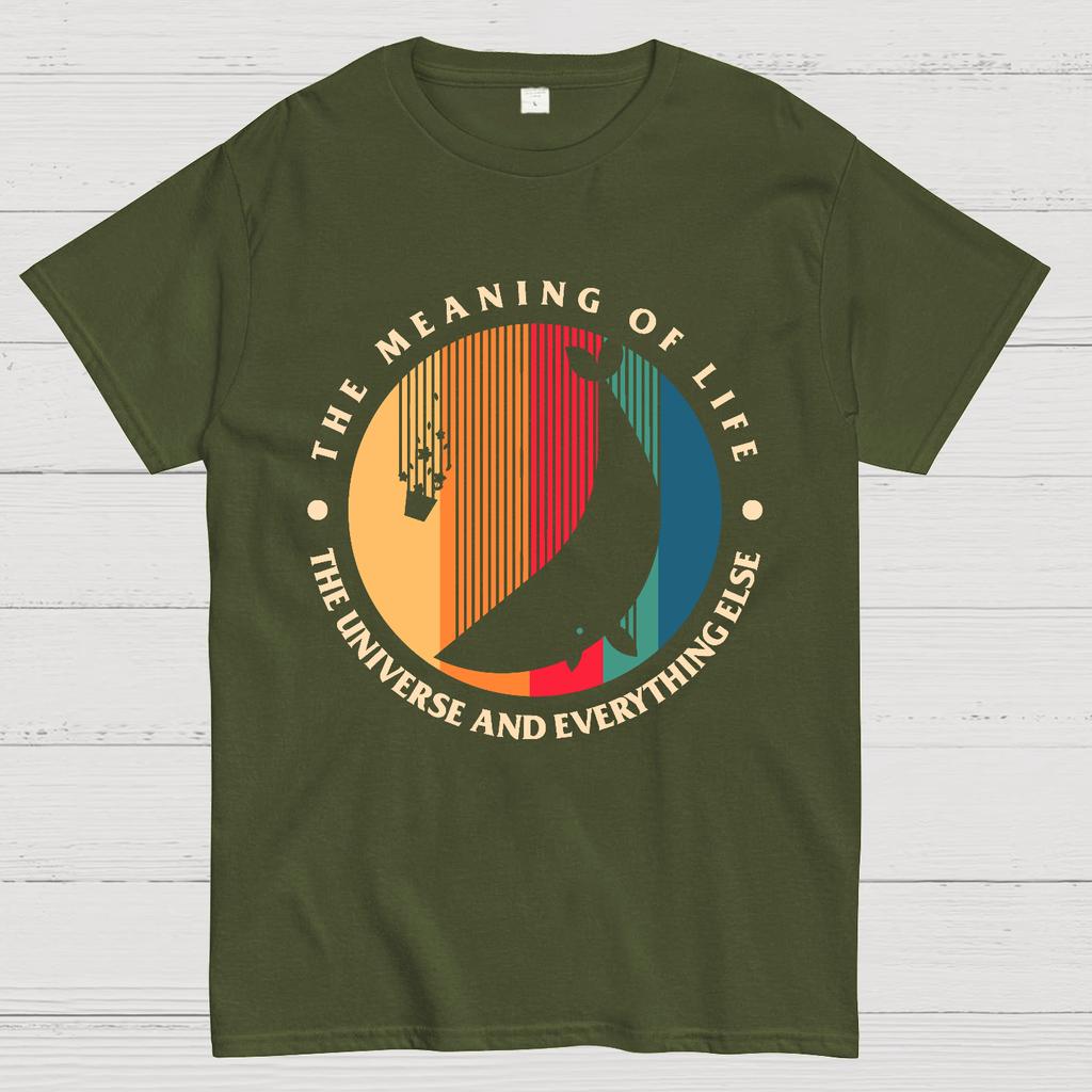 The Meaning Of Life - The Universe And Everything Else Cotton Summer Casual Cool Loose T-Shirt