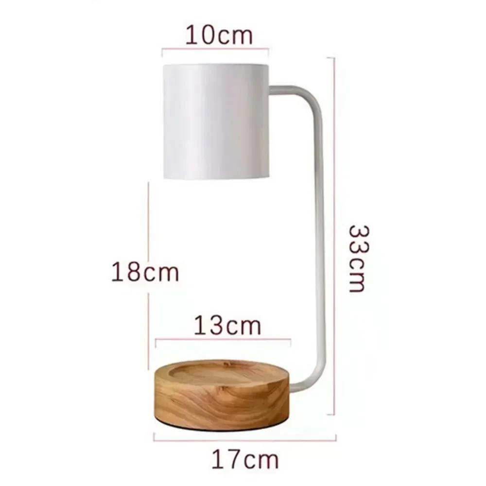 Dimmable Candle Warmer Wax Burner Retro Indoor Lighting Lights Wax Melt Burner Table Lamp Candle Melting Tools Home Decor