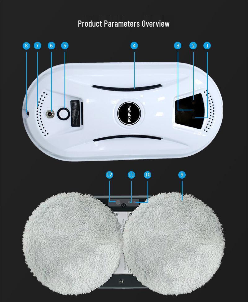 Intelligenter elektrischer Fensterreinigungsroboter
