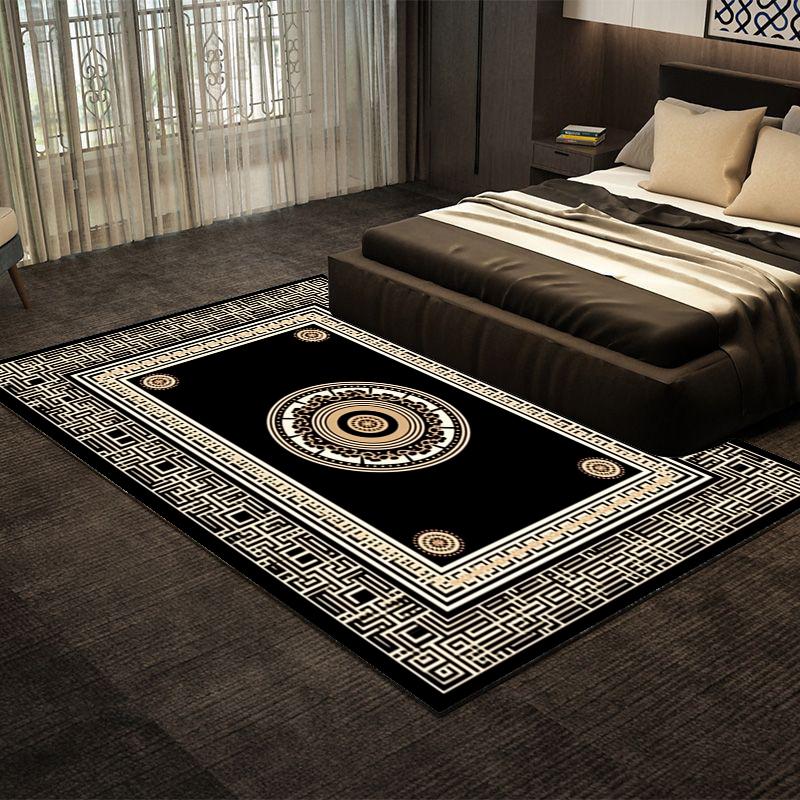 

Современный простой декор гостиной, плюшевый ковер, скандинавский светлый роскошный коврик для спальни, моющийся, большой мягкий ковер, настраиваемый 60x90cm door mat