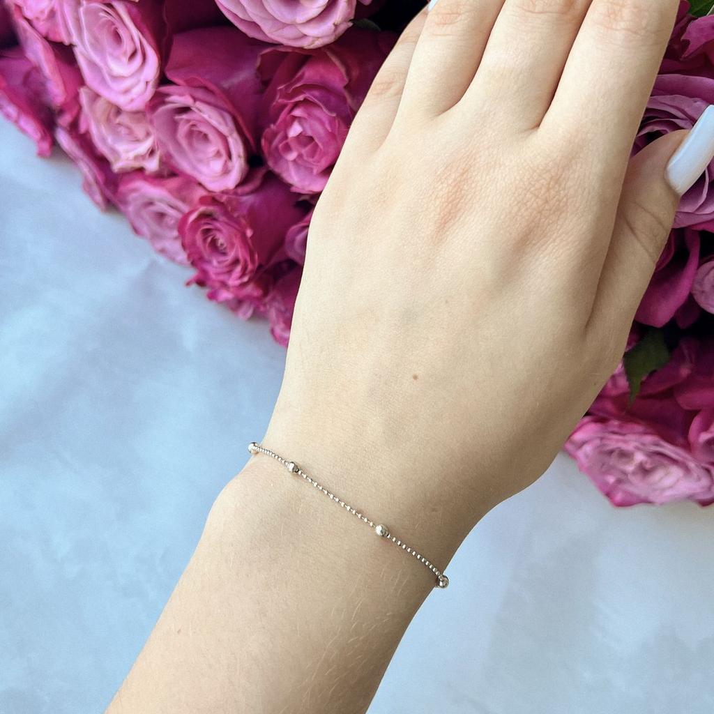 Silberarmband ohne Steine, Produktgewicht 1,45 g (2145752)