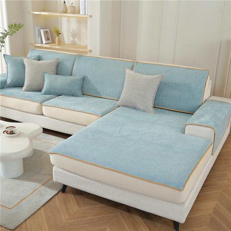 Pokrowiec na sofę Chenille Stretch Pokrowiec na cały pokrowiec Poduszka na leniwą sofę Cztery pory roku Uniwersalny pokrowiec na siedzenie