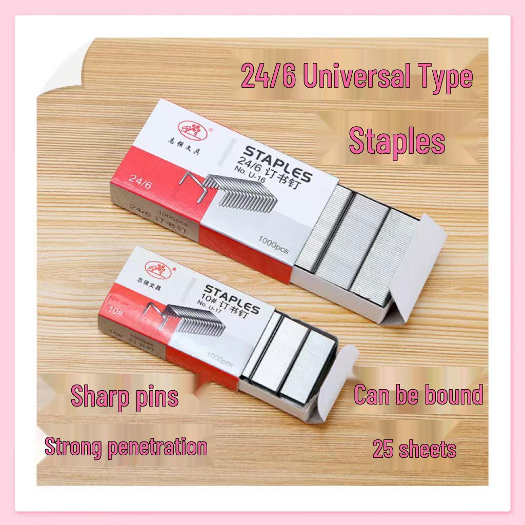 

Huachi Большой многофункциональный степлер, не требующий больших усилий: Прочный ручной степлер для студентов