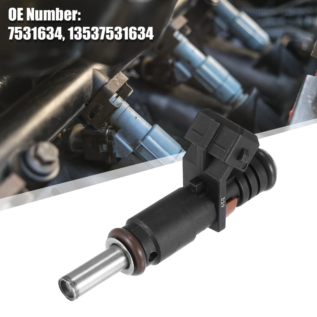 X AUTOHAUX Fuel Injector 7531634 13537531634 BMW X3 Fits 2007-2012 BMW 128i Fits 2009-2011 6 Pack