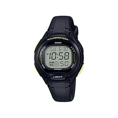 Casio Standard Ladies Watch Kids Children Girls Cheap Casio Chipkashi Digital Black Black Yellow Yellow [Casio] LW-203-1B [Item]
