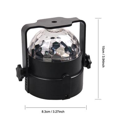 Laser Projector Stage Light USB Charging DJ Disco Ball Lumiere 4colors Effect Lamp Light For Party Home Decoration