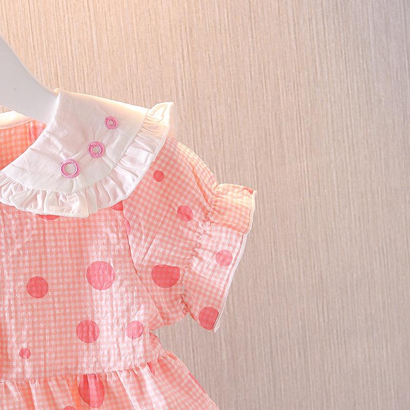 Summer Girls Prinss Dress Cute Baby Toddler Fashionable Infant Party Gown For Little Kids