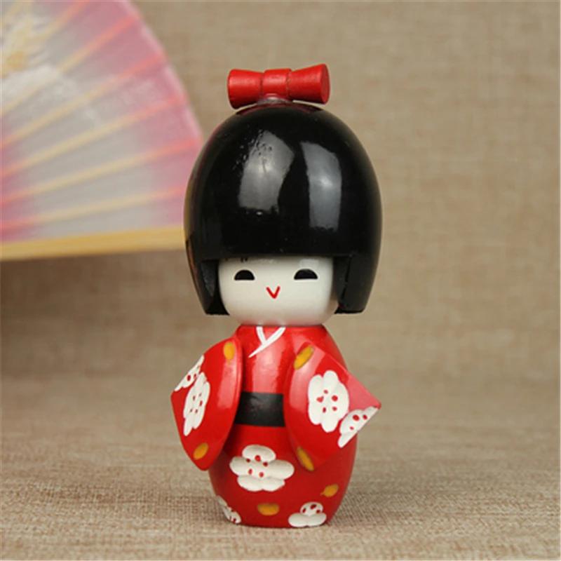 Japanese Puppet Geisha Ornaments Kimono Doll Cartoon Characters Restaurant Accessories Sushi Shop Decorations Sushi Maker 1-25