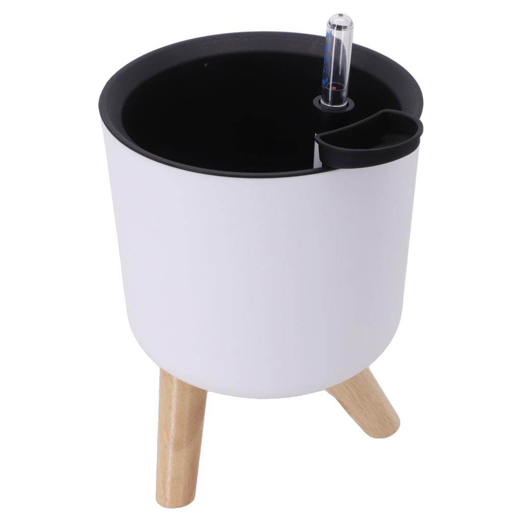 Self Watering Planters with Water Level Indicator for Indoor and Outdoor Use