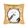 Pillow Case Joke Bear Print  Pillow Cover For Office Car Home Decor Kawaii Pillowcases