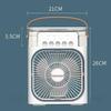 Fan-humidifier, Desktop Air Conditioner, Aroma Diffuser + Set of Essential Oils