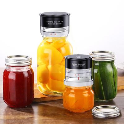 Vacuum Sealer For Jars Portable Electric Sealing Tool Vacuum Sealer For Canning Jar For Dry Food Cereals Home Dormitory Hotel