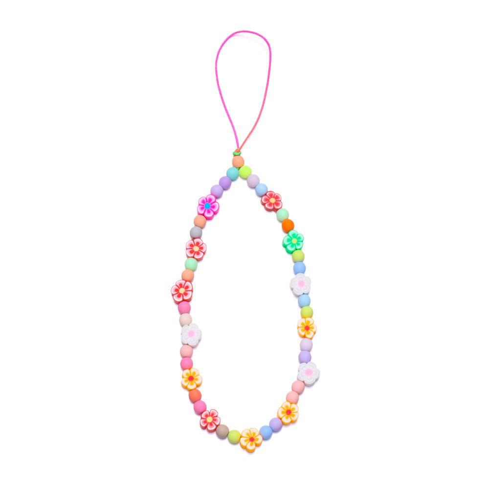 

Acrylic Pearl Bohemia for Keys Mobile Phone Chain Phone Case Hanging Cord Phone Lanyard Soft Clay 1