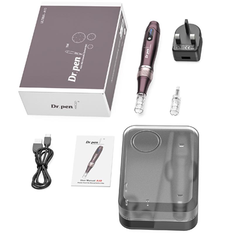 DR.pen A10 Electric Microneedle Beauty Pen with Screen Display, Wireless Charging, and Portability