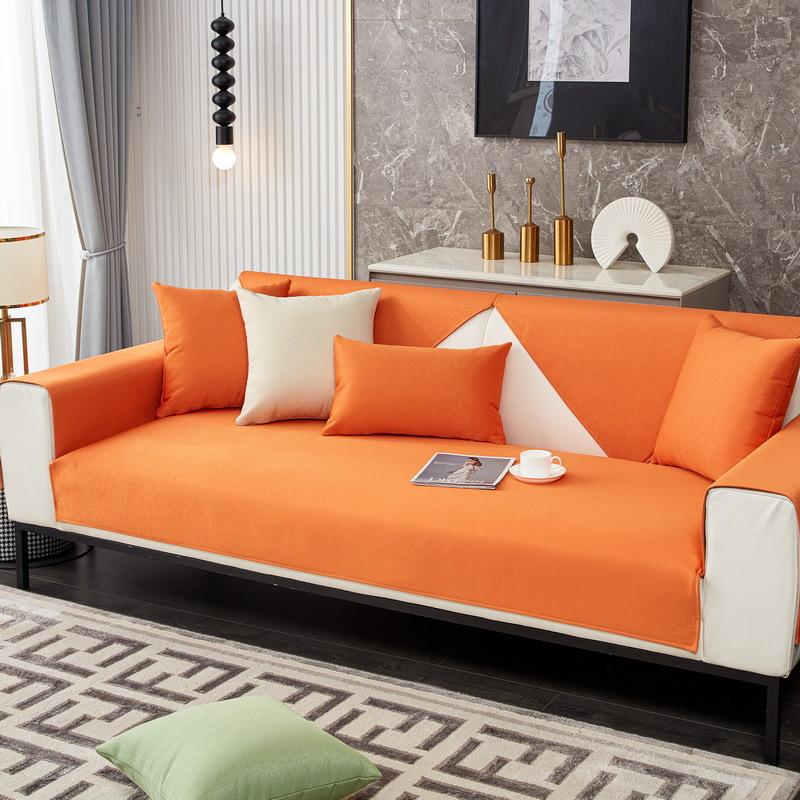 Vodotěsný polštář na pohovku Izolace na moč proti poškrábání Four Seasons univerzální nepřilnavý povlak na pohovku Ručník z umělé kůže jaro a podzim