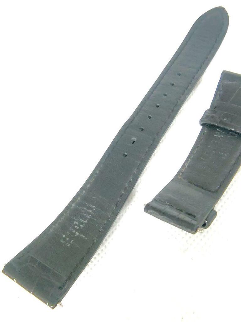 [GEBRAUCHT] Bandanstoßbreite ca. 20mm, Original Seiko Krokodillederarmband