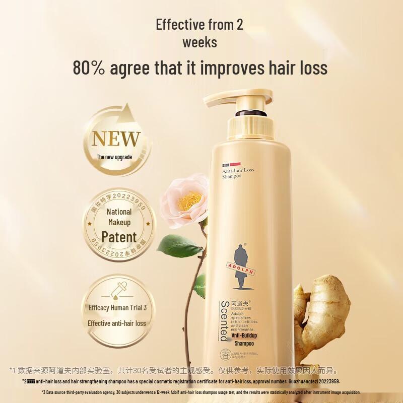 Adolph Ginger Anti-Hair Loss Shampoo