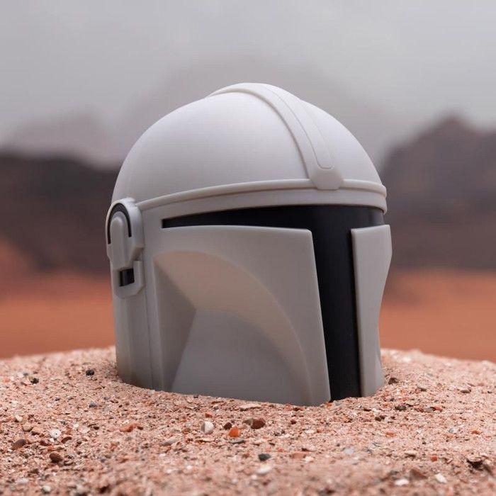 Lampe de bureau - PALADONE - Mandalorian - Casque 3D - LED - 14 cm