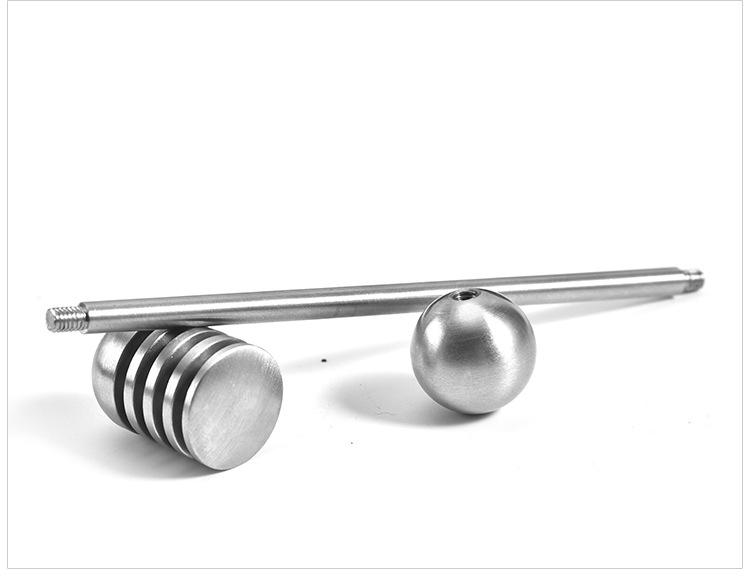 304 Stainless Steel Honey Stirrer with Beaded Handle