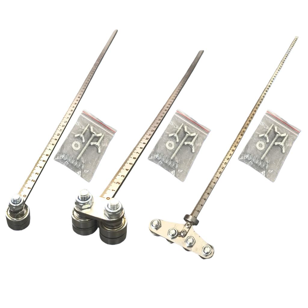 Circular Saw Guide Ruler Precise Measurement Ruler Cutting Guides Backing Rulers for Precise Measurements & Easy Wood Cutting