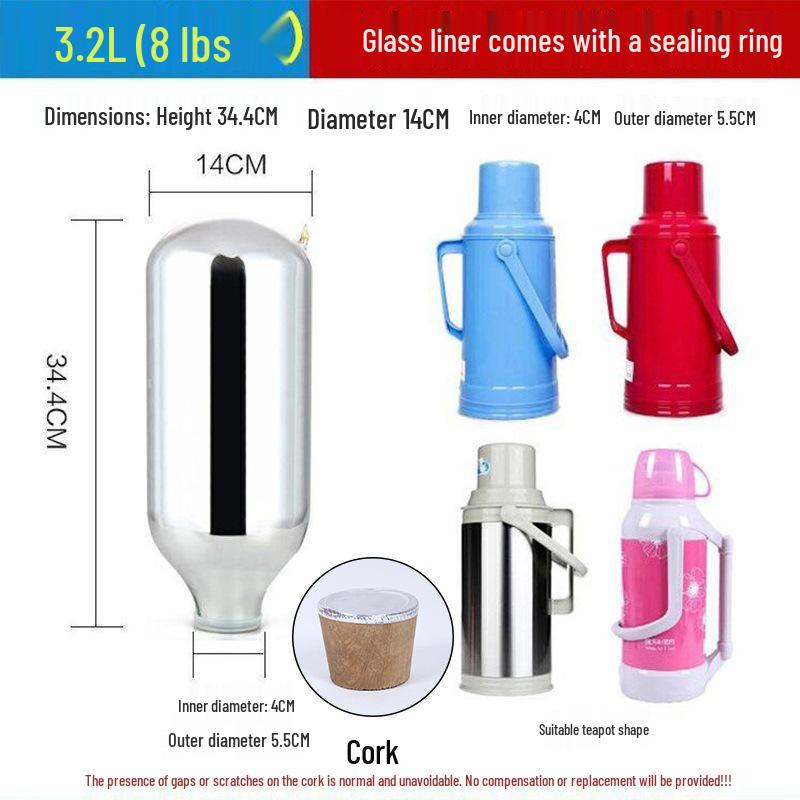 Le Thermos Glass Cat Liner: Hot Water Bottle & Warmer