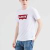 Levis Classic Logo Print Short Sleeve T-Shirt Men Tops White 17783-0140