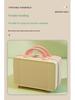 14" Portable Makeup Case: Hangable, Cute ABS Design, Large Capacity, Travel-Friendly Handbag