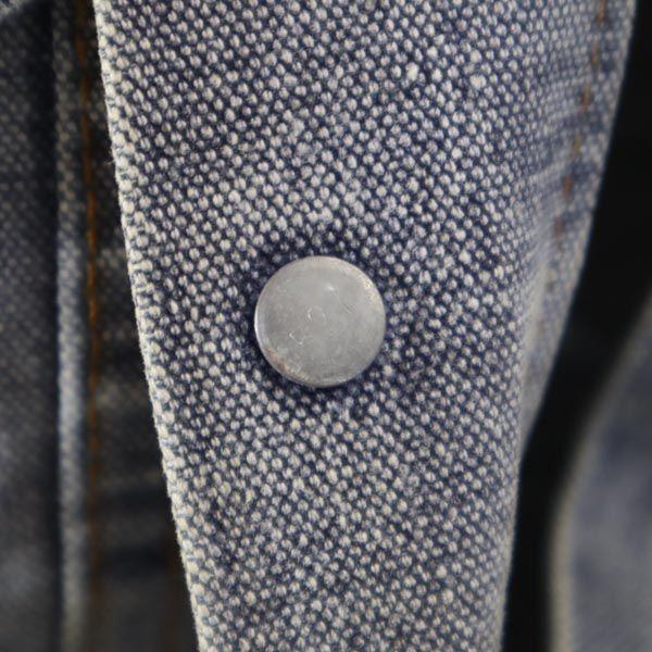 Levi's Made In USA Orange Tag Long Sleeve Denim Jacket Zen System Jeans Men's Used