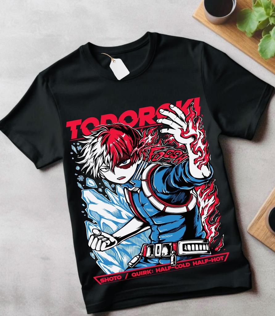 Shoto Todaraki Tshirt Boku No Hero Academia Dabi Shirt All Might Gift Shirt