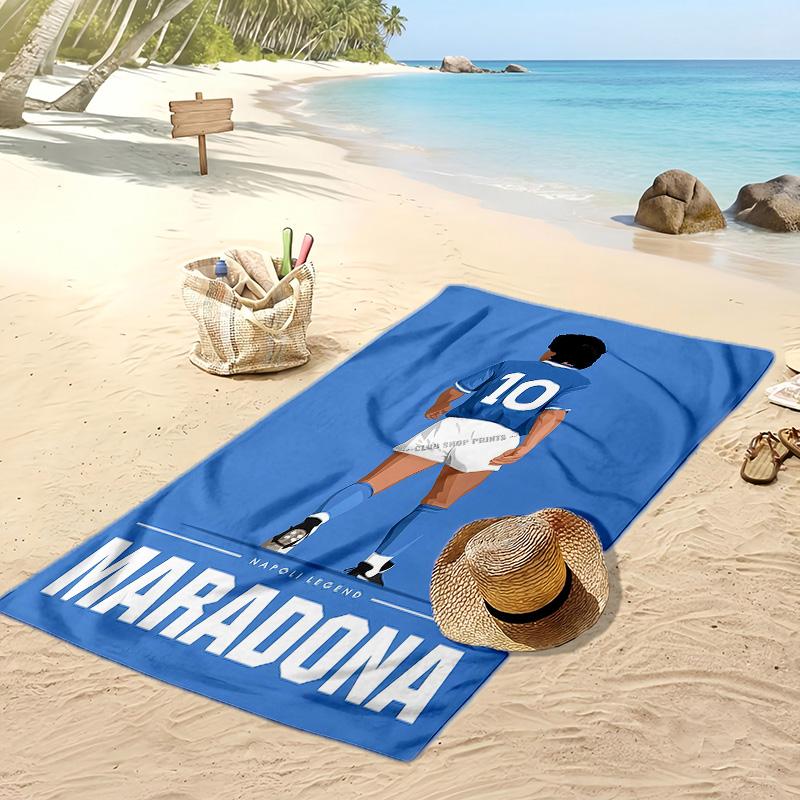 Manchester Printed Beach Towel Quick Dry Soft TowelPortable Large Rectangular Beach Blanket for Travel Swimming Pool