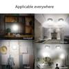 Under COB Cabinet Light LED Wireless Remote Control Dimming Wardrobe Night Lamp Home Kitchen Bedroom Bedside Lamps