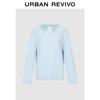 UR2026 Women's Elegant Twisted Back Hollow Out Round Neck T-Shirt