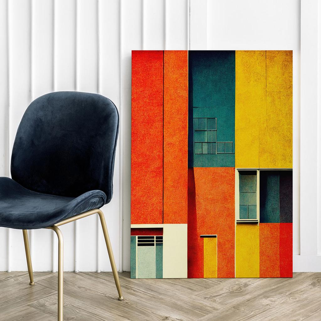 Obraz na płótnie bauhaus abstrakcja