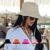 1pc Hairy Fisherman Hat Women's Summer Style Sun Shading Spring and Summer Travel Sun Hat Beach Sun Protection Hat for Tralve