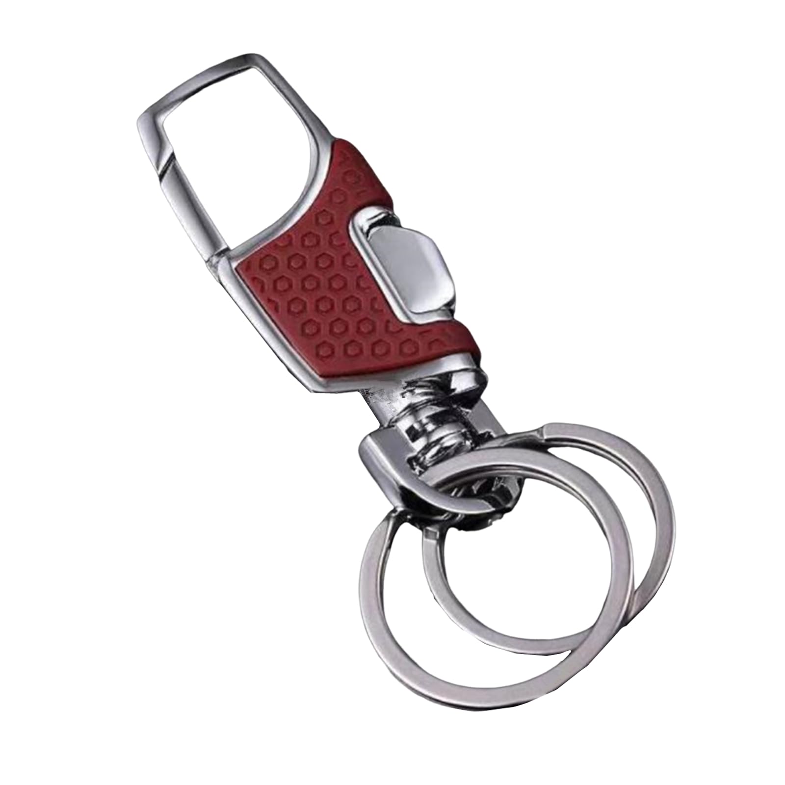 

Брелок Samcos, Автомобиль, Мотоцикл, Кольцо для ключей, Брелок для ключей, Для автомобиля, Дома, Велосипеда, Ключи от дома, Предотвращение потери, Унисекс, красный красный