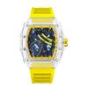 Casual Fashion High-End Automatic Quartz Luminous Waterproof Barrel-Shaped Men'S Watch Two