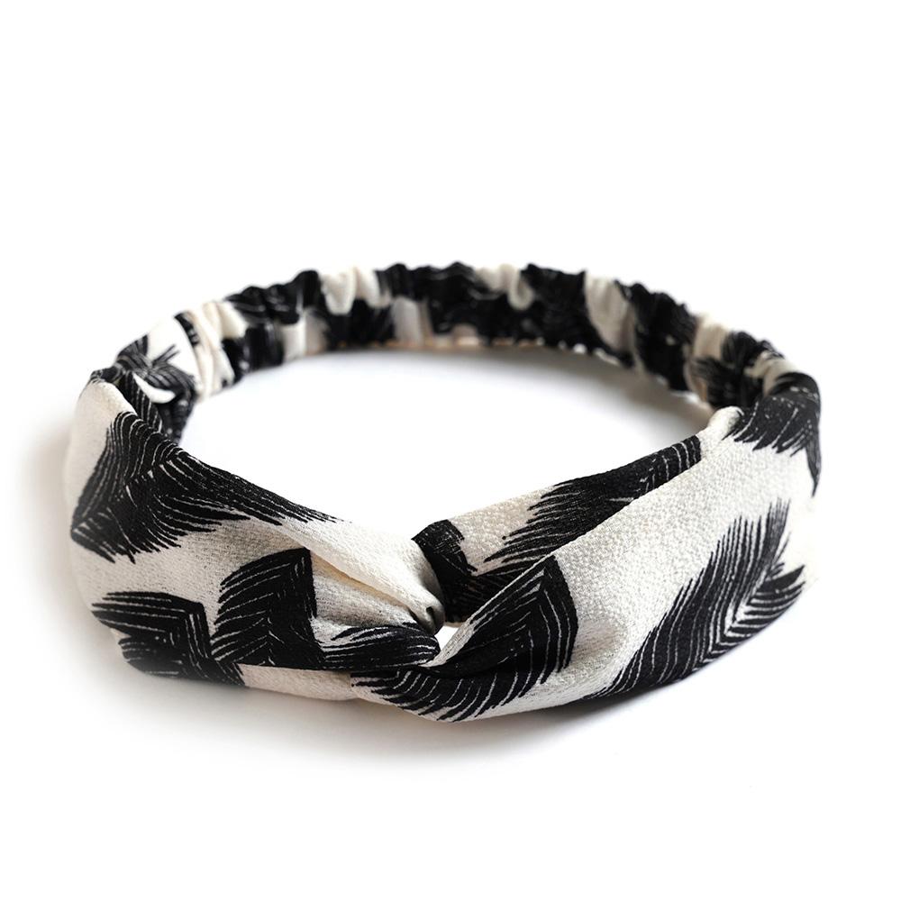 Fashion Women Girls Summer Bohemian Hair Bands Print Headbands Vintage Cross Turban Bandage Bandanas HairBands Hair Accessories