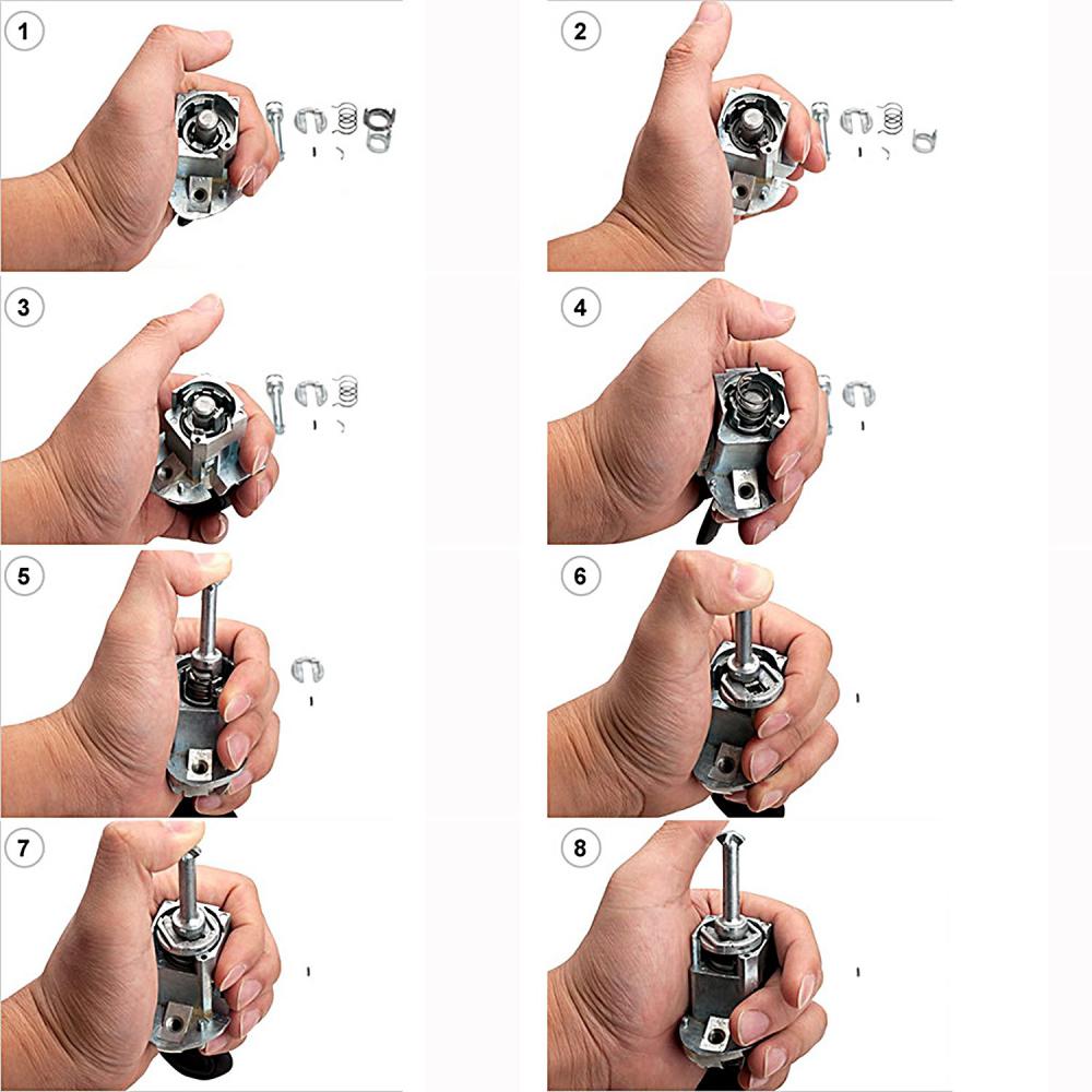 Zestaw naprawczy cylindra zamka drzwi metalowych przód lewa/prawa strona dla BMW serii 3