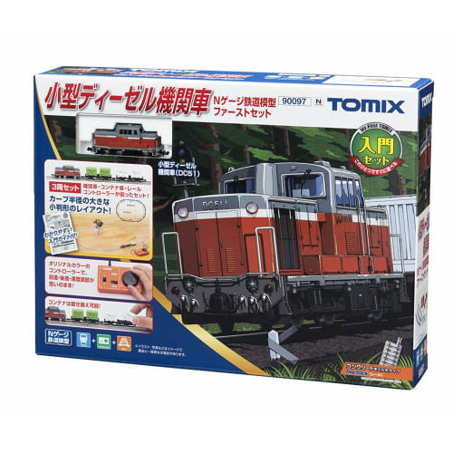 Tomytec TOMIX N Gauge Small Diesel Locomotive N Gauge Railway Model First Set 90097 Beginner's Set
