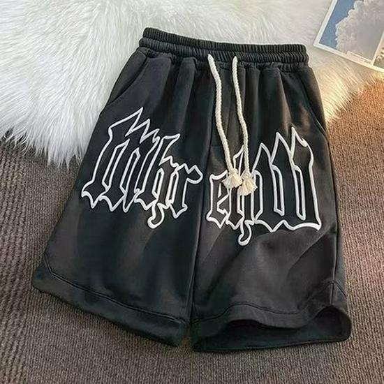 

Мужские модные свободные прямые летние пляжные шорты 3XL