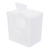 Plastic Bird Nest Box White Indoor Outdoor Cage Mounted Parrot Nest Box External Hanging Perch Budgie Finch Squirrel Nesting