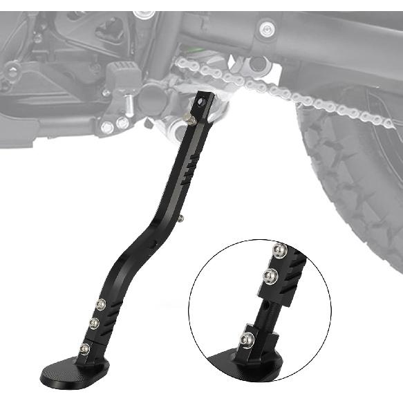 Motorcycle Kickstand Adjustable Foot Side Kick Stand for KLR650 KLR 650 2008-2018 2022-2025 Dirt Pit Bike